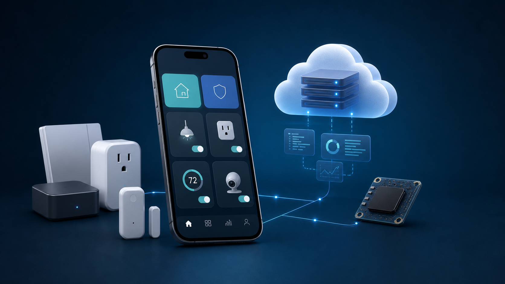 App, cloud, and embedded software capability visual